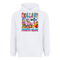 White rolling into fourth grade Heavyweight Hoodie - texasbilliewilder
