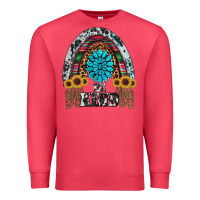 Cardinal western rainbow  be kind Premium Sweatshirt - RanaPortraitStore