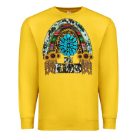 Lemon western rainbow  be kind Premium Sweatshirt - RanaPortraitStore