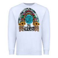 White western rainbow  be kind Premium Sweatshirt - RanaPortraitStore
