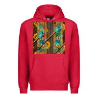 Cardinal aztec and sunflowers Premium Hoodie - BundleAndBundleShop