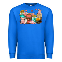 True Royal pigs coffee cups Premium Sweatshirt - Zillion Design Studio