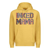 Antique Gold inked mama Premium Hoodie - JahusDesignShop