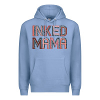 Colony Blue inked mama Premium Hoodie - JahusDesignShop