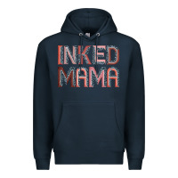 Navy inked mama Premium Hoodie - JahusDesignShop