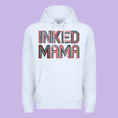Inked Mama Premium Hoodie Designed By Jahusdesignshop