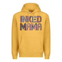 Mustard inked mama Premium Hoodie - JahusDesignShop