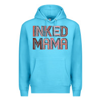 Ocean Blue inked mama Premium Hoodie - JahusDesignShop