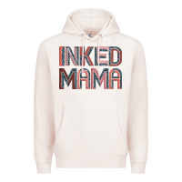 Pale Pink inked mama Premium Hoodie - JahusDesignShop