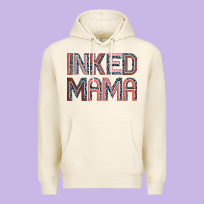 Inked Mama Premium Hoodie Designed By Jahusdesignshop