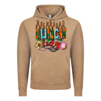 Vintage Coffee lunch lady with onions Vintage Hoodie - AdoDesignShop