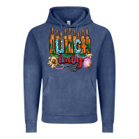 Vintage Denim lunch lady with onions Vintage Hoodie - AdoDesignShop