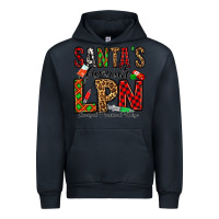 Navy santa's favorite lpn Urban Hoodie - Jasminsmagicworld