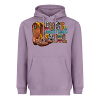 Lavender just a small town girl Heavyweight Hoodie - Zillion Design Studio