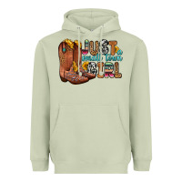 Matcha just a small town girl Heavyweight Hoodie - Zillion Design Studio