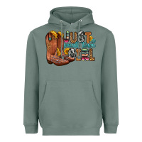 Sage just a small town girl Heavyweight Hoodie - Zillion Design Studio