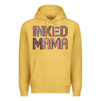 Antique Gold inked mama Premium Hoodie - JahusDesignShop