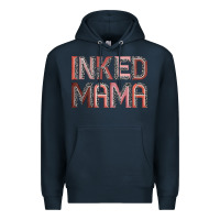 Navy inked mama Premium Hoodie - JahusDesignShop
