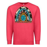 Cardinal rainbow sunflower gemstone Premium Sweatshirt - RanaPortraitStore