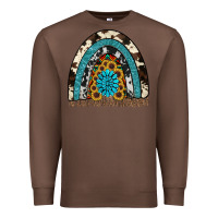 Chestnut rainbow sunflower gemstone Premium Sweatshirt - RanaPortraitStore