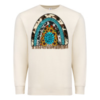 Sandshell rainbow sunflower gemstone Premium Sweatshirt - RanaPortraitStore