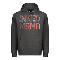 Charcoal Heather inked mama Premium Hoodie - JahusDesignShop