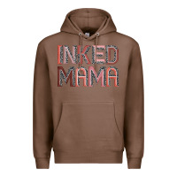 Chestnut inked mama Premium Hoodie - JahusDesignShop