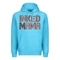Ocean Blue inked mama Premium Hoodie - JahusDesignShop
