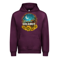 Mauve Wine desert dreamer Urban Hoodie - NancyCooperArtShop