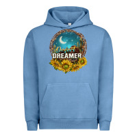 Pigment Pebble Blue desert dreamer Urban Hoodie - NancyCooperArtShop