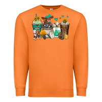 Carrot cows coffee cups Premium Sweatshirt - Zillion Design Studio