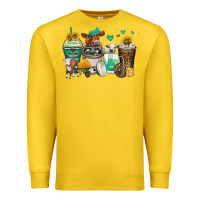 Lemon cows coffee cups Premium Sweatshirt - Zillion Design Studio