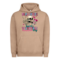 Pigment Burro dead inside but it's valentines day Urban Hoodie - Jasminsmagicworld