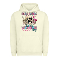 Pigment Pistachio dead inside but it's valentines day Urban Hoodie - Jasminsmagicworld