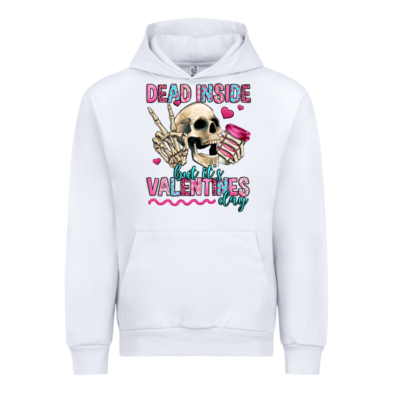 Dead Inside But It's Valentines Day Urban Hoodie by Jasminsmagicworld | Teevron