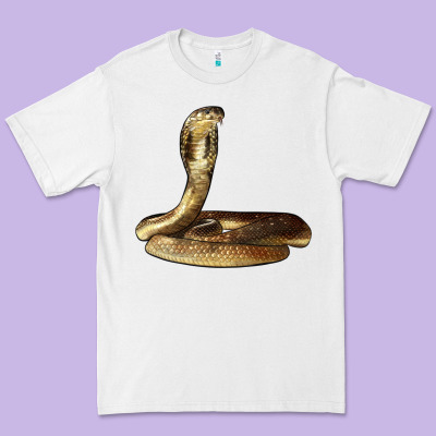King Cobra Snake Premium Tee Designed By Lillyallendesigns