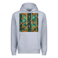Heather Grey aztec and arrow Premium Hoodie - BundleAndBundleShop