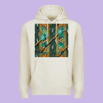 Aztec And Arrow Premium Hoodie Designed By Bundleandbundleshop