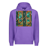 Purple aztec and arrow Premium Hoodie - BundleAndBundleShop