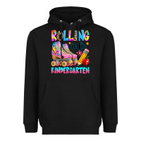 Black rolling into kindergarten grade Heavyweight Hoodie - texasbilliewilder