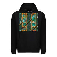 Black aztec and arrow Premium Hoodie - BundleAndBundleShop