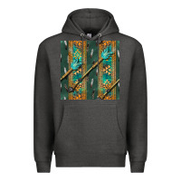 Charcoal Heather aztec and arrow Premium Hoodie - BundleAndBundleShop