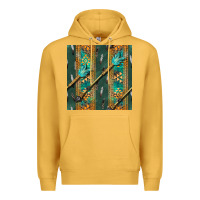 Mustard aztec and arrow Premium Hoodie - BundleAndBundleShop