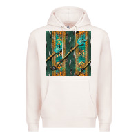 Pale Pink aztec and arrow Premium Hoodie - BundleAndBundleShop
