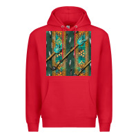 Red aztec and arrow Premium Hoodie - BundleAndBundleShop