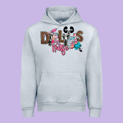 Dialysis Nurse Urban Hoodie Designed By Nancycooperartshop