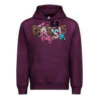 Mauve Wine dialysis nurse Urban Hoodie - NancyCooperArtShop