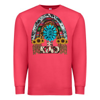 Cardinal western rainbow  be kind Premium Sweatshirt - RanaPortraitStore