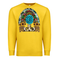Lemon western rainbow  be kind Premium Sweatshirt - RanaPortraitStore