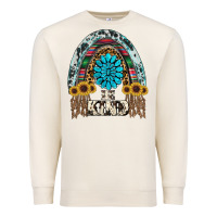 Sandshell western rainbow  be kind Premium Sweatshirt - RanaPortraitStore